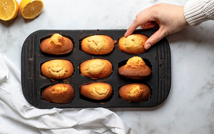 Madeleines au citron